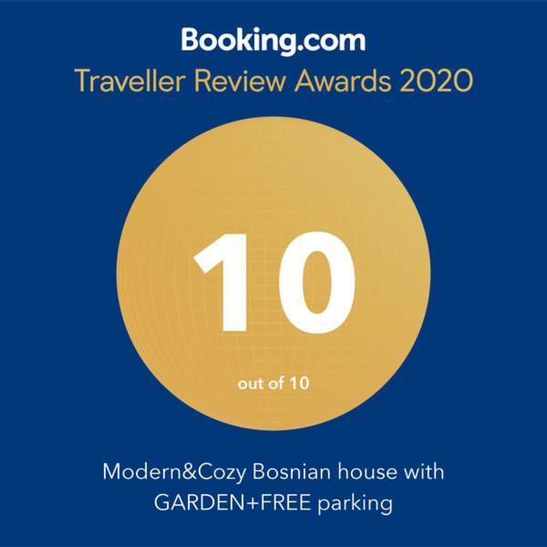 Modern&Cozy Bosnian House With Garden+Free Parking Hotell Sarajevo Rom bilde